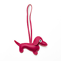 Bag Charm Dachshund Pink