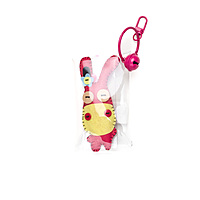 Bag Charm Fuchsia Googly Eye Donkey