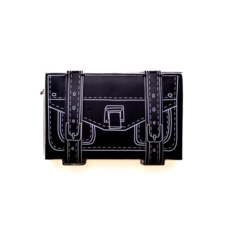 Bag Crossbody Black Anime Box