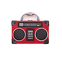 Bag Crossbody Red Mini Radio Box