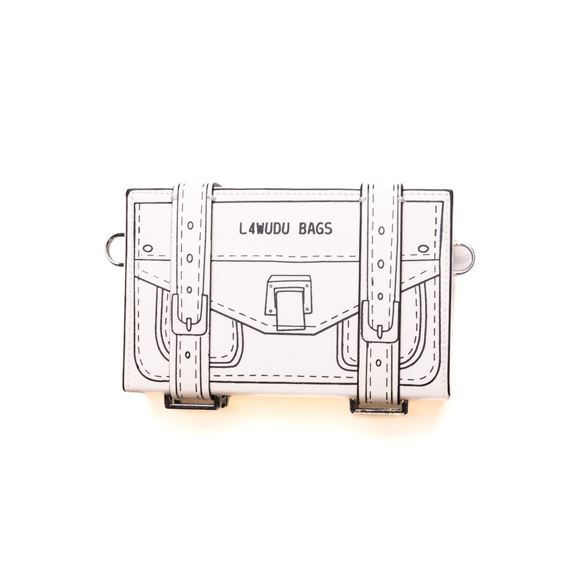 Bag Crossbody White Anime Box