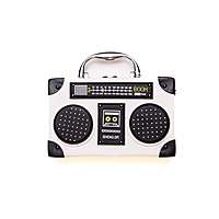 Bag Crossbody White Mini Radio Box