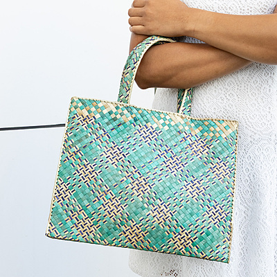 Bag Tote Native Green