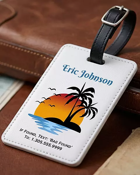 Prestige Collection Custom Travel Luggage Tag