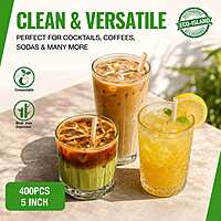 Baggasse Straw Eco-Island 5" 10/400