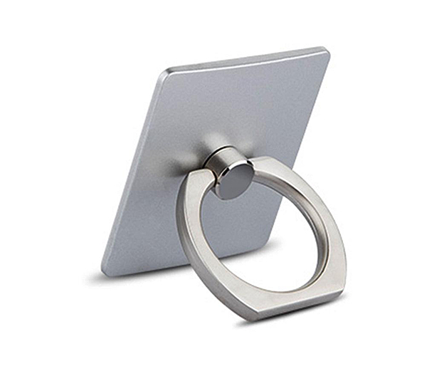 Bague Support Cellulaire Rectangle Silver