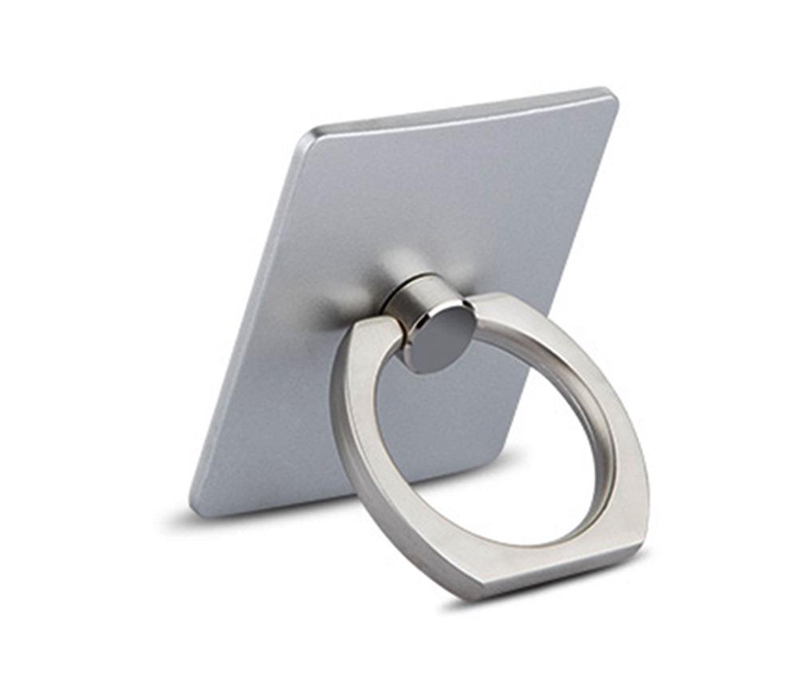 Bague Support Cellulaire Rectangle Silver