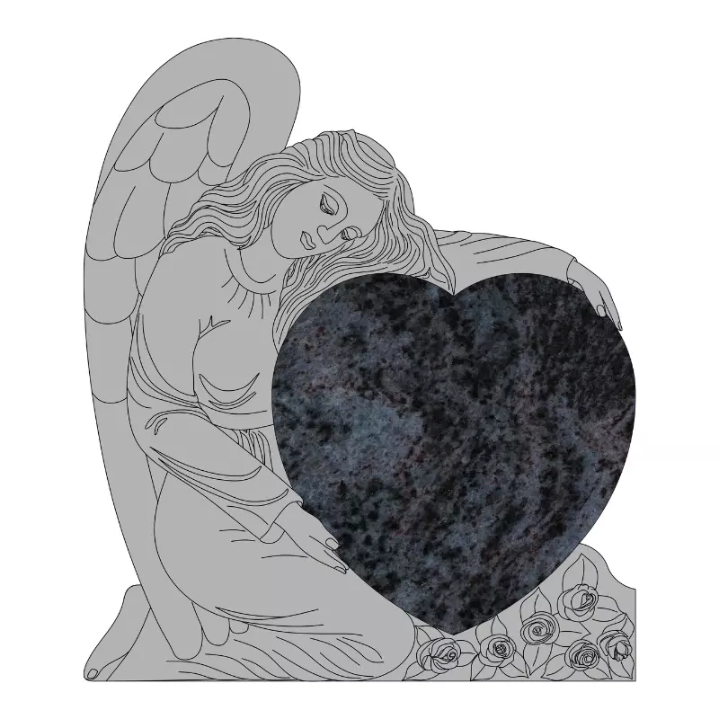 ANGEL HEART/22x8x30/Bahama Blue/P5