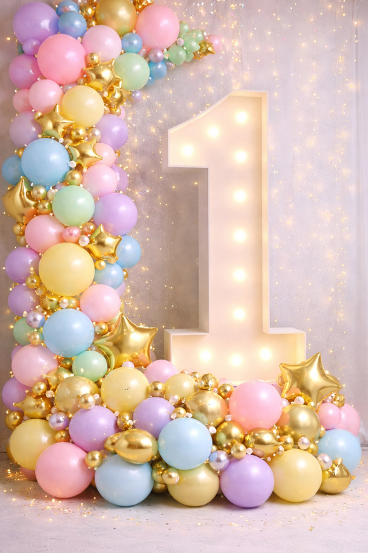 Balloon Marquee Number / Número de carpa de globo