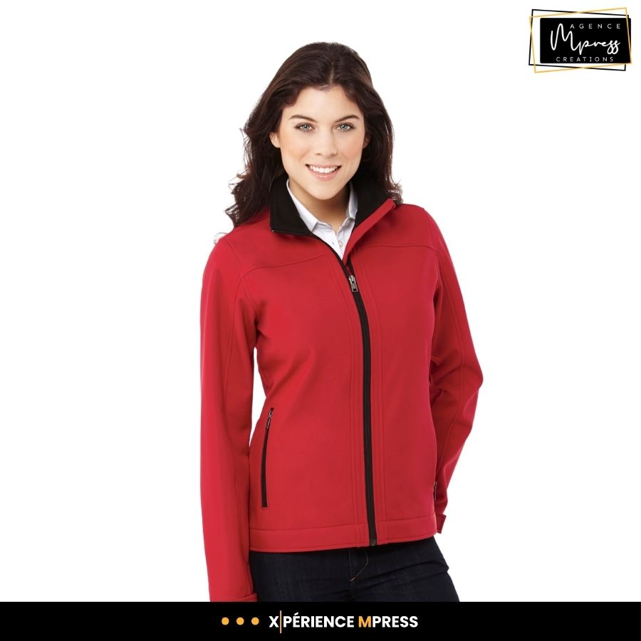 Manteau léger "coquille" femme