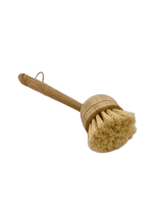 Bamboo Long Handle Dish Brush