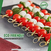 Bamboo 7" Knot Food Plain Eco-Island 100/100