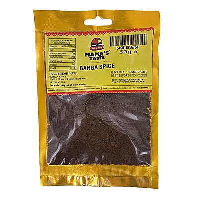 25115 Mamas Taste Banga Spices 50g X 10