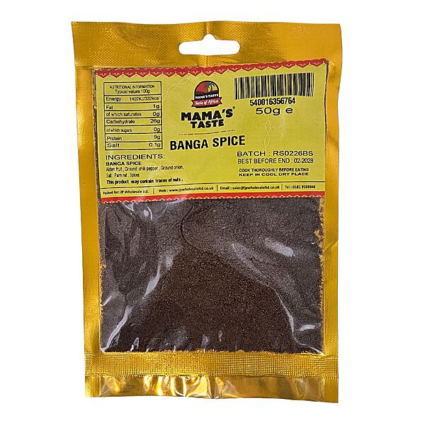 25115 Mamas Taste Banga Spices 50g X 10