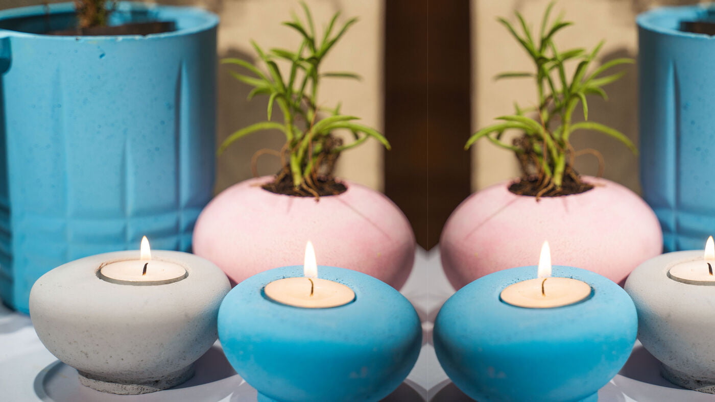 Stone Diya Stone Diya