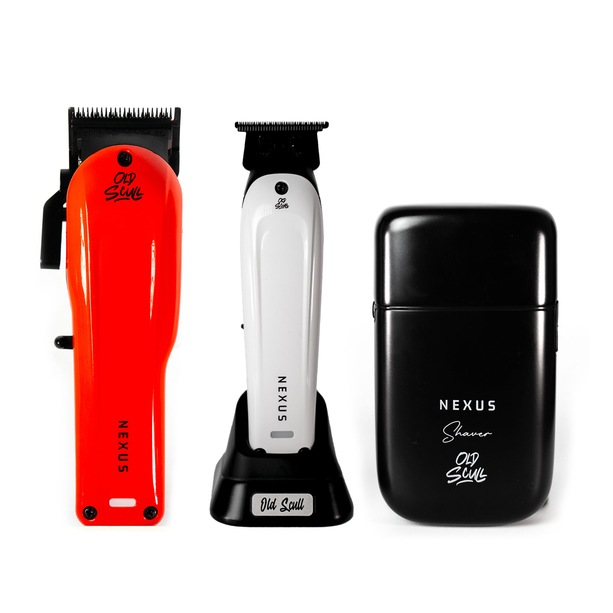 Barber Set Marca Old Scull