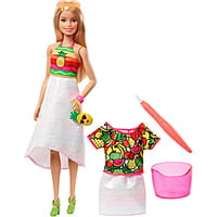 Barbie Crayola Rainbow Fruit Surprise Doll