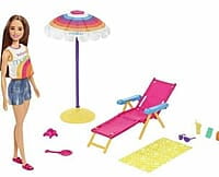 Barbie Loves The Ocean Beach Day & Doll Playset