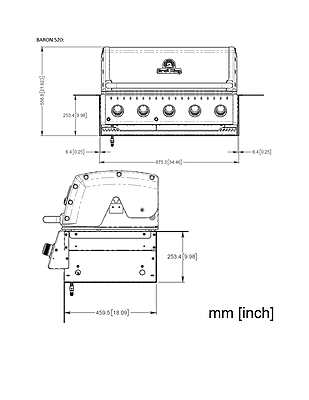 Broil King Baron 520 Built-In Broil King Baron 520 Built-In