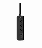 Barre d′alimentation à 3 prises avec 2 ports USB et 1 USB-C - PUREVOLT