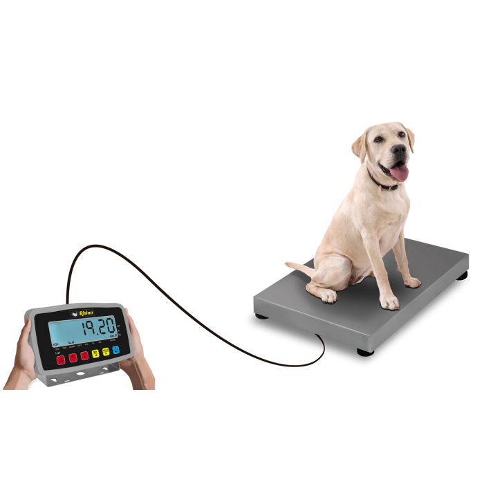 Bascula de Plataforma Veterinaria - 200 kg