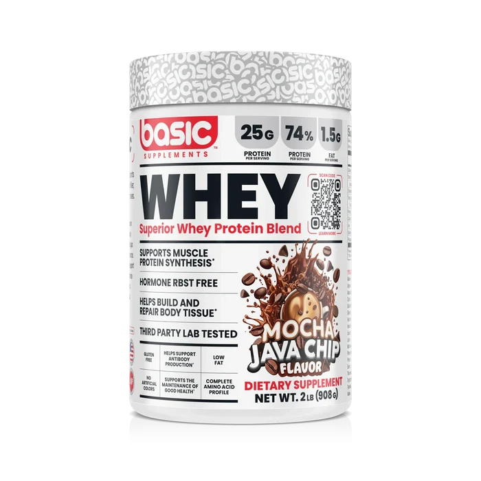Basic | Whey Protein (2lb) | Mocha Java Chip