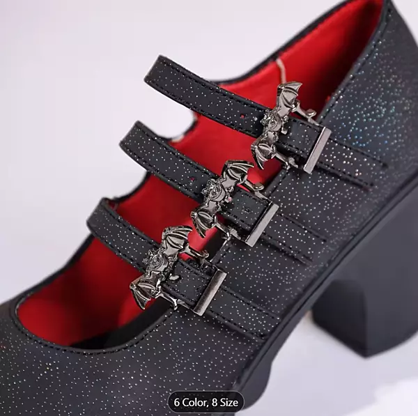 Bat Strapped Flat Heel NEW