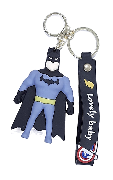 Superhero 3D Batman Keychain