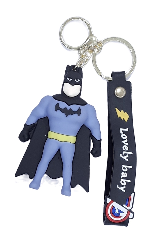 Superhero 3D Batman Keychain