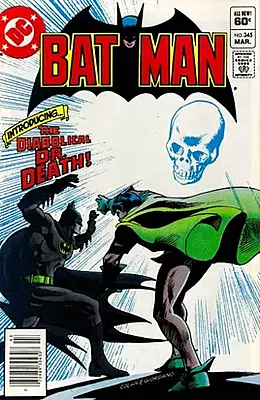 Batman #345 Newsstand Variant (DC Comics March 1982)