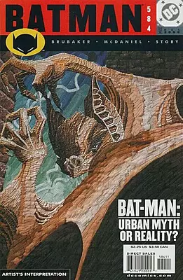 Batman #584 Newsstand Variant (DC Comics December 2000)