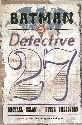 DC Comics Batman Detective #27 Book Hardcover Patterson OOP New Sealed