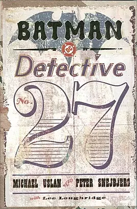 DC Comics Batman Detective #27 Book Hardcover Patterson OOP New Sealed