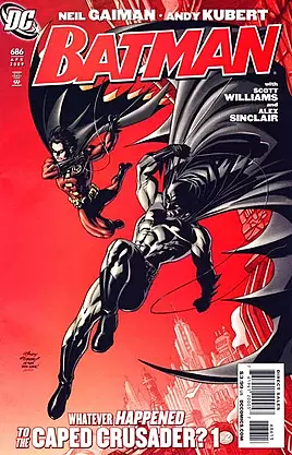 BATMAN #686 Andy Kubert 3rd Printing VARIANT 2009