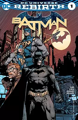 Batman #1 David Finch Cover (DC Comics August 2016)