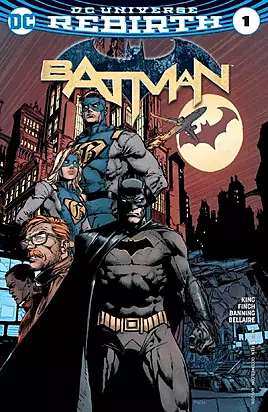 Batman #1 David Finch Cover (DC Comics August 2016)