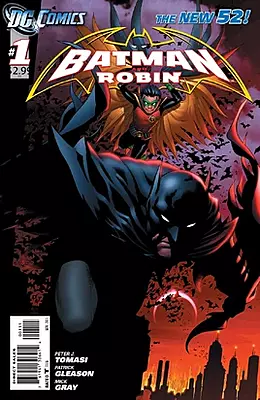 Batman and Robin #1 Frank Quitely Cover (DC Comics August 2009)