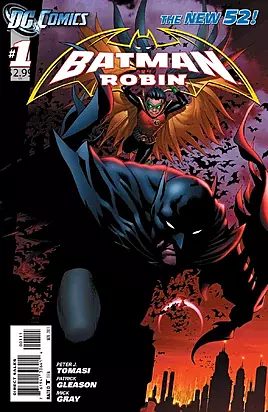 Batman and Robin #1 Frank Quitely Cover (DC Comics August 2009)