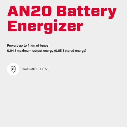 Battery Energizer AN20