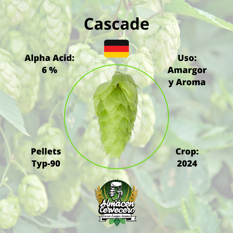 Lupulo1kg Cascade GER BW