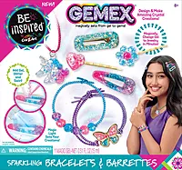 Be Inspired by Cra-Z-Art Gemex Sparkling Bracelets & Barrettes