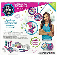 Be Inspired by Cra-Z-Art Glitter & Gem Lip Gloss Lockets Set