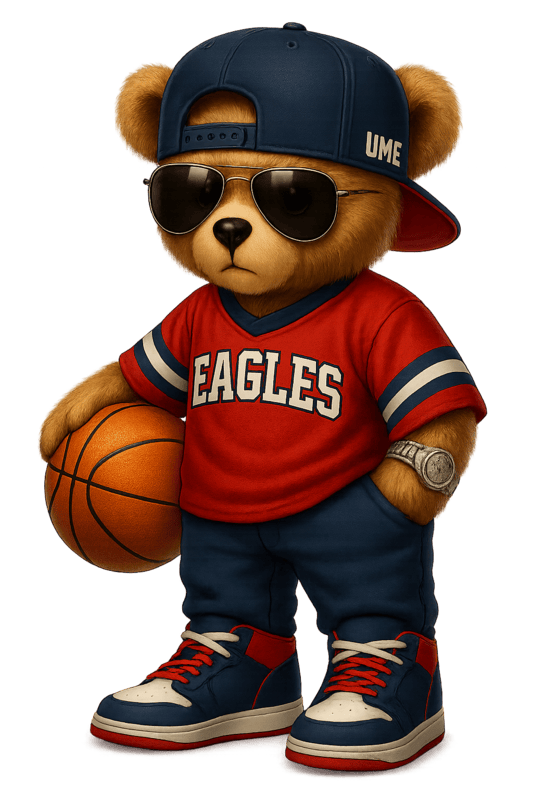Eagle Fan Bear Crewneck Eagle Fan Bear Crewneck
