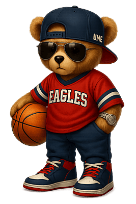 Eagle Fan Bear Pocket Hoodie Eagle Fan Bear Pocket Hoodie