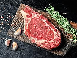 Beef Ribeye Steak per kg Regenerative