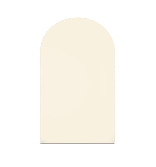 Beige Arch Cover backdrop / Cubierta de arco beige fondo