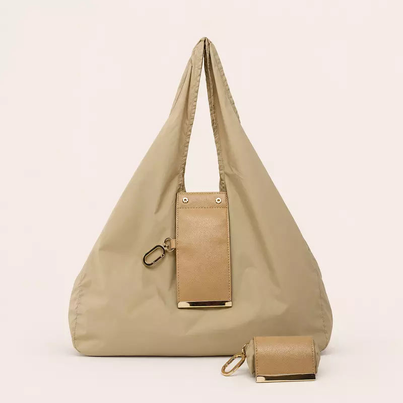 Foldable Keychain Tote Bag