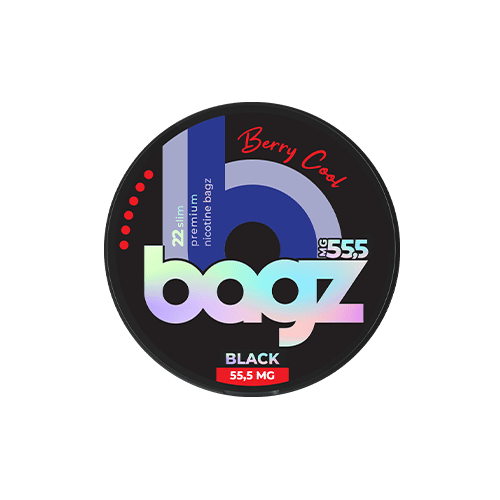 Bagz Nicotine Pouches – Black – 1×5