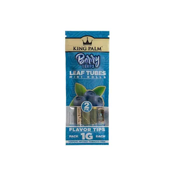 King Palm 2 Mini Rolls � Berry Terps � 20/display