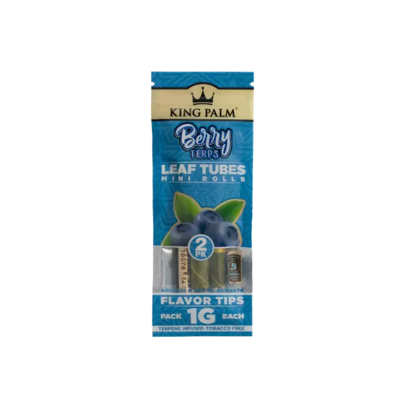 King Palm 2 Mini Rolls � Berry Terps � 20/display